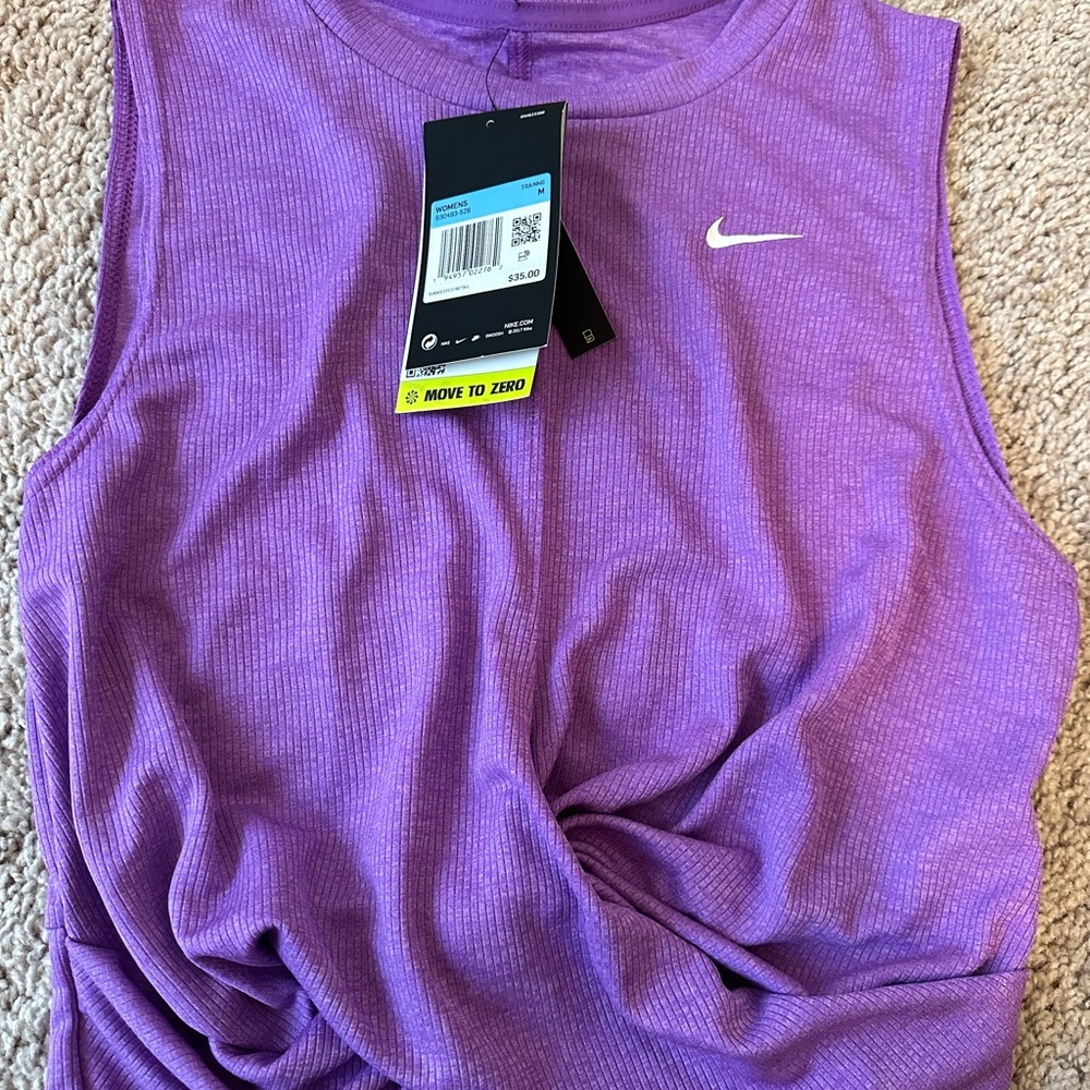 Nike Women's Purple Tank Top